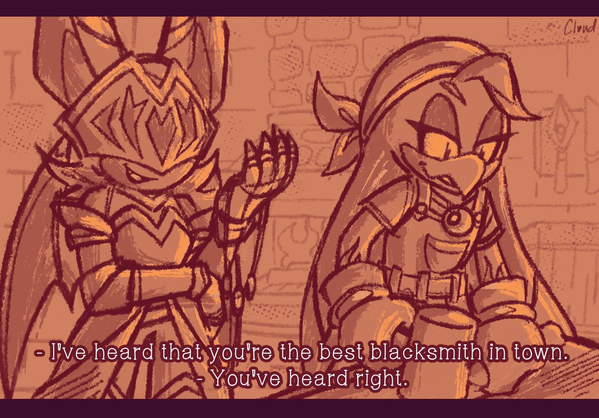 #WavougeWeek2022 
Day 2: Knights / Pirates✨

[ #RougeTheBat #WaveTheSwallow #Wavouge #SonicTheHedgehog ]