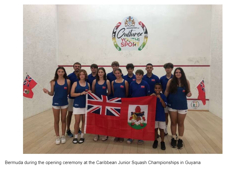 In Bermuda Royal Gazette

Three silver medals for Bermuda in junior squash championships

royalgazette.com/sport/article/…