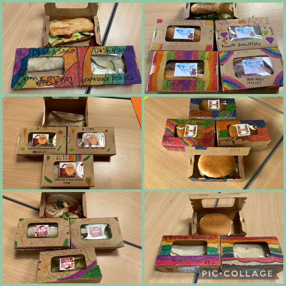 After planning and designing their packaging, logo and product.. Year 4/5 have been busy making and presenting their healthy snacks today! They looked delicious 😋🥪
