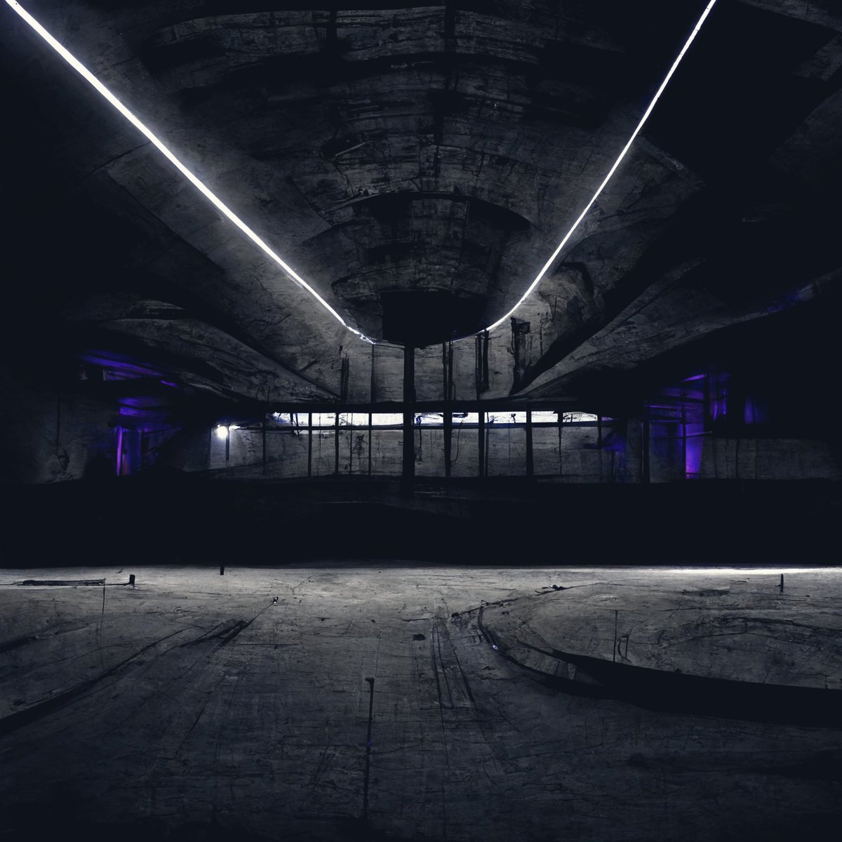 Mob_Eus's tweet photo. Rave. Night. Hangar.

#vqgang #midjourney #discodiffusion #vqgan #vqganclip #aigenerativeart #aiart #nft #dailyrender #rave #artwork #night #hangar #conceptart #artificialintelligence #machinelearning #3dart #cryptoart https://t.co/KSbtjmGO01