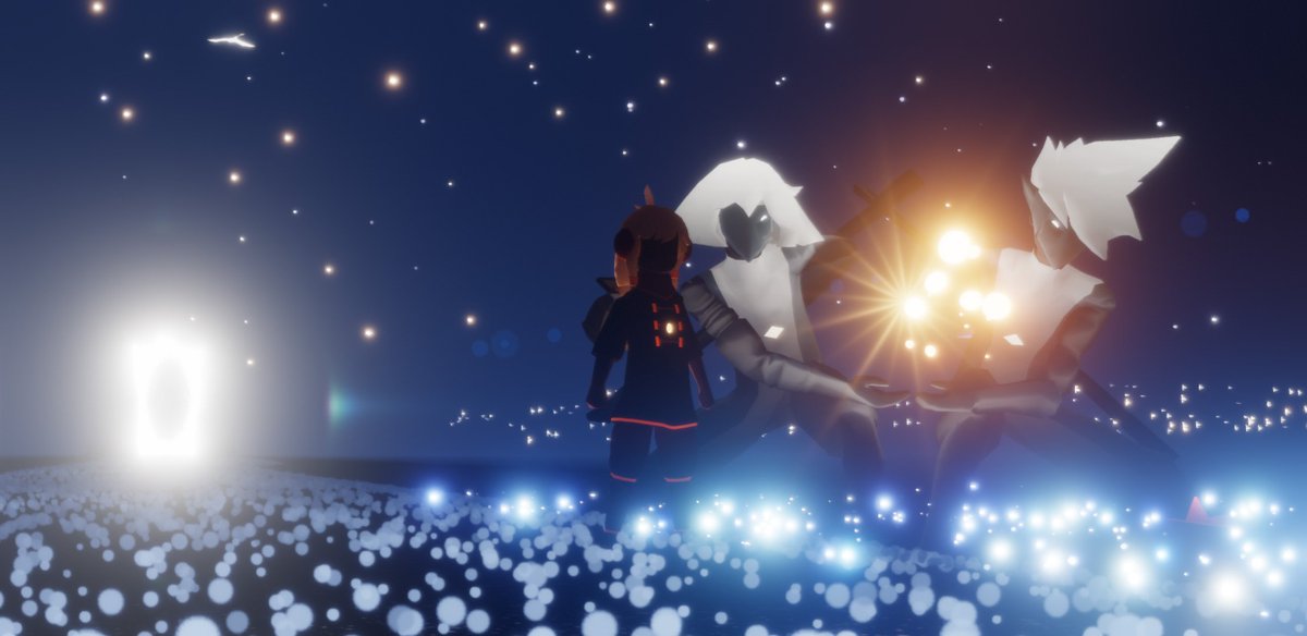 mevudant's tweet photo. finally my 100% valley cons, snatched those hot elders hair🥵

[but] so sad I didn't get the full rainbow drip😔 #missingthecape #tsrobbedmebroke

#skycotl #sky #TGC #games #elderhair #valleyoftriumph #constellation #daysofrainbow #timidbookworm #orbit #sanctuaryisland https://t.co/XVagmnfktQ