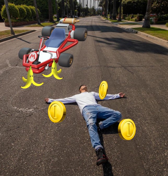 skrppy's tweet photo. a year ago today skeppy posted a picture of him laying in the middle of the street and happytwt ended up making the most ridiculous edits of him https://t.co/bE3SunUDyS