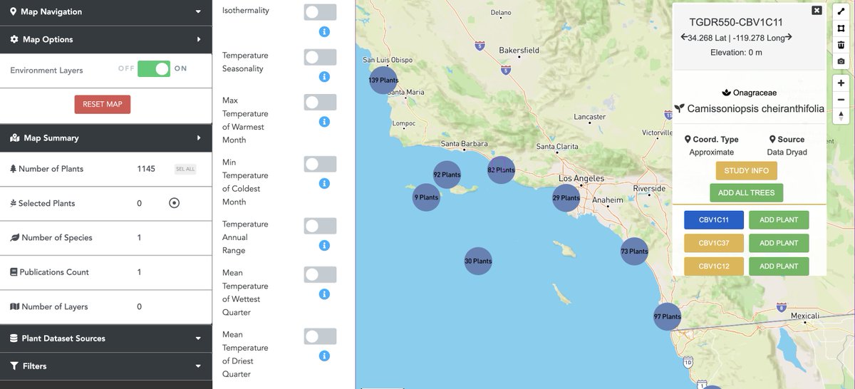 TreeGenes's tweet image. FEATURED STUDY: Consequences of multiple mating-system shifts for #population and range-wide #GeneticStructure in a coastal dune #plant
By: Adriana López-Villalobos and Christopher G. Eckert at @QueensUBio 
See over 1.1k #trees from #TGDR550 at:
treegenesdb.org/cartogratree?a…
#FAIRdata