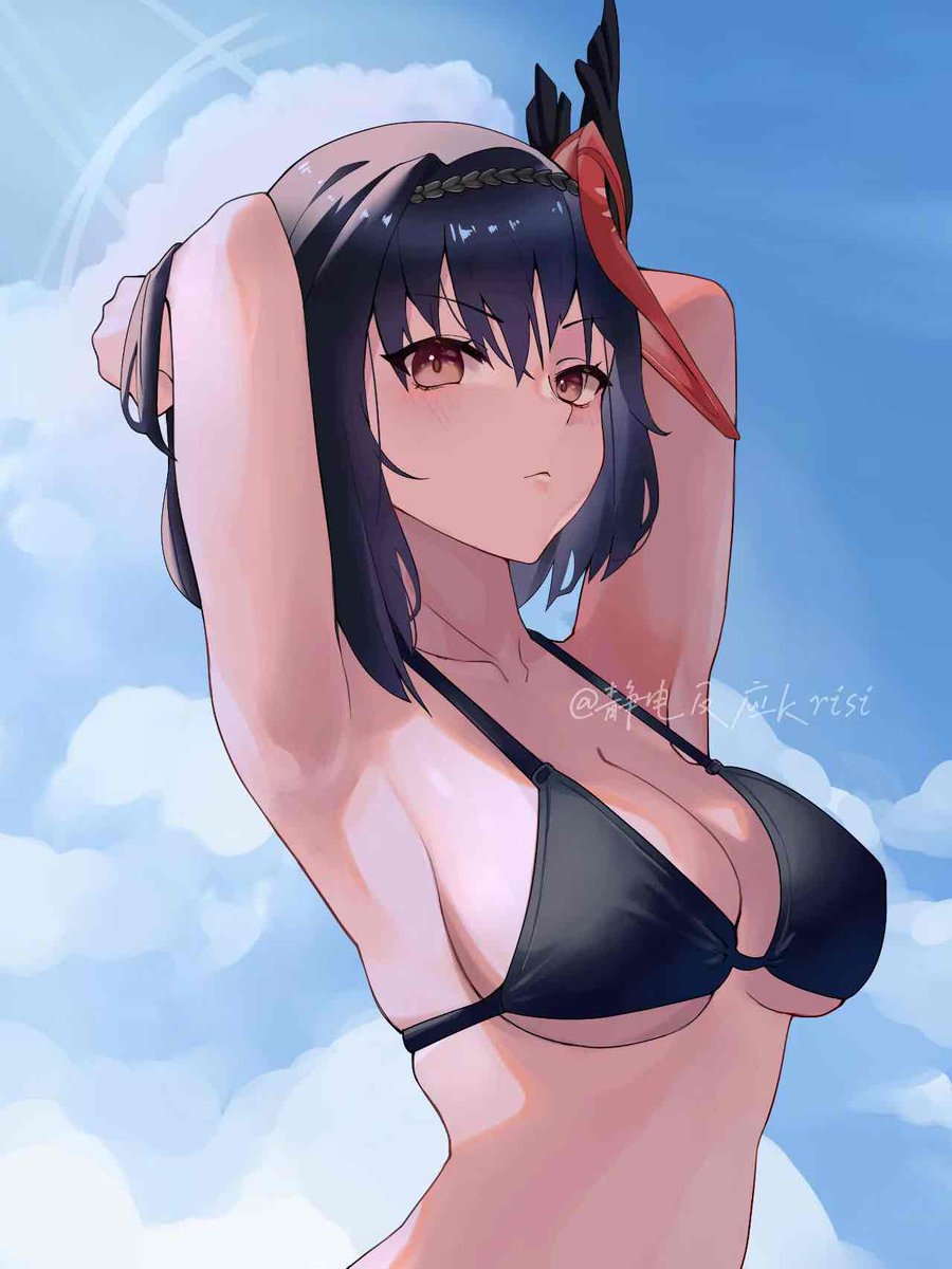 Purplesarak's tweet photo. Why not spend the day at the beach? It will give us a chance to catch up~ https://t.co/qKDpTbnphJ
