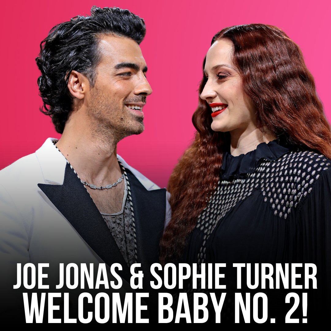 Z100Portland's tweet photo. ANOTHER BABY JONAS!! 🥰🥰🥰 Congrats to #JoeJonas and #SophieTurner on welcoming their second baby!! 🍼 ⁠ https://t.co/oO2HthFXj7