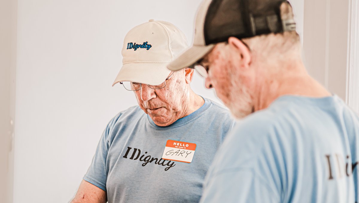 IDignityInc's tweet photo. Meet IDignity volunteer, Gary Sanborn! ๐โ
-โ
With an astounding appreciation and love for the mission of IDignity, Gary has served alongside us for a number of years. We are blessed to have Gary as a part of our IDigniteam! ๐โ
-
#volunteer #idignity #idignityorlando https://t.co/04x4TYPzoG