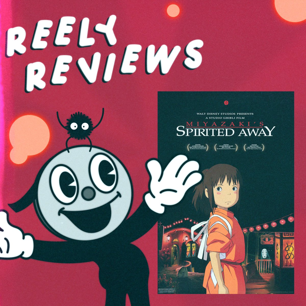 ReviewsReely's tweet photo. Reely’s Rewinds 7: Spirited Away (2001) 🐖 is out now!

P.S. - we got cameras for our YT channel, the video is premiering at 4PM EST/1PM PST
#ReelyReviews https://t.co/cWkrSA6AFn