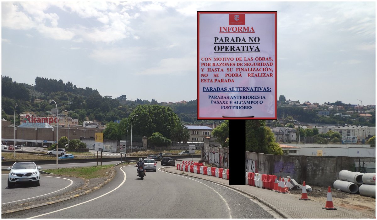 BlogBusurbano's tweet image. Parada del #BusUrbano de la #Lín20 de #AlfonsoMolina, #Pedralonga (#Par277) anulada mientras duren las obras del paso elevado que les una con #Palavea.

busurbano.blogspot.com/2022/07/Parada…