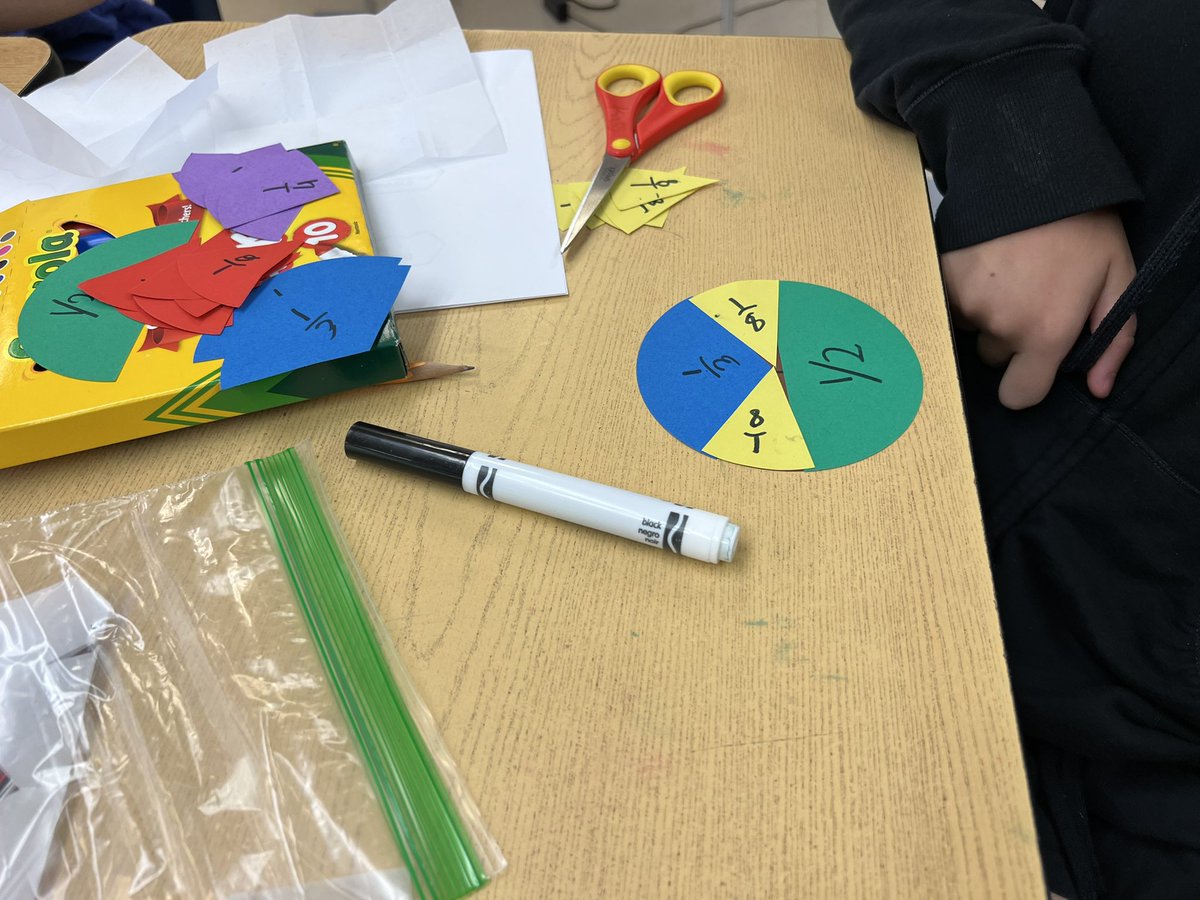 scottblock_'s tweet photo. More great learning taking place during MISD Math Mindset Summer Camps. Students having rich conversations around fractions and determining fraction expressions that make a whole. @MISDMath https://t.co/DJ653G66Iz