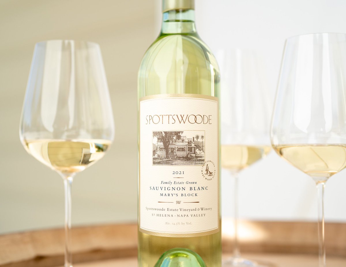 SpottswoodeWine's tweet photo. Mary’s Block Estate Sauvignon Blanc 2021 • A special member allocation #Spottswoode

#SauvignonBlanc #NapaValley https://t.co/mpJDqZ4bBt