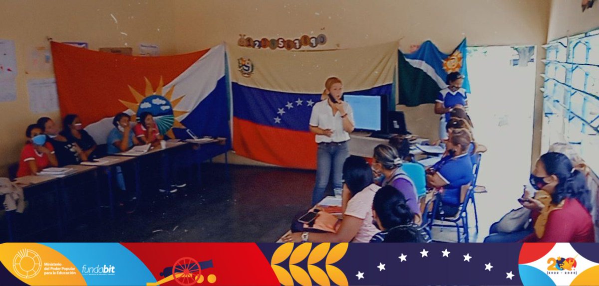 Fundabit_'s tweet photo. #Entérate | Participación de la tutora de @Fundabit_Yaracu Elizabeth Cárdenas en el Congreso Pedagógico "La escuela social productiva, sustentable y sostenible", en la Escuela Bolivariana "Francisco Camacho" ubicada en el Municipio Sucre del Estado Yaracuy
#ProtegeteDeLaCovid https://t.co/eCELrAVGLK
