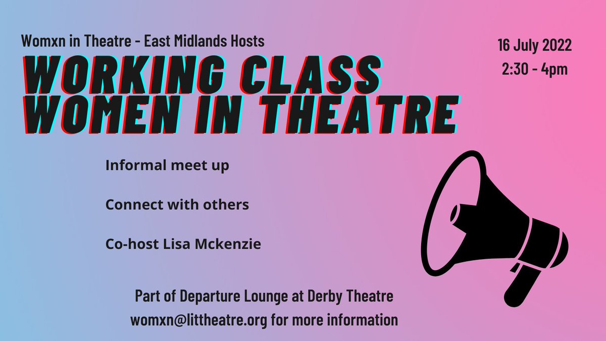 Women in Theatre - East Midlands tweet media
