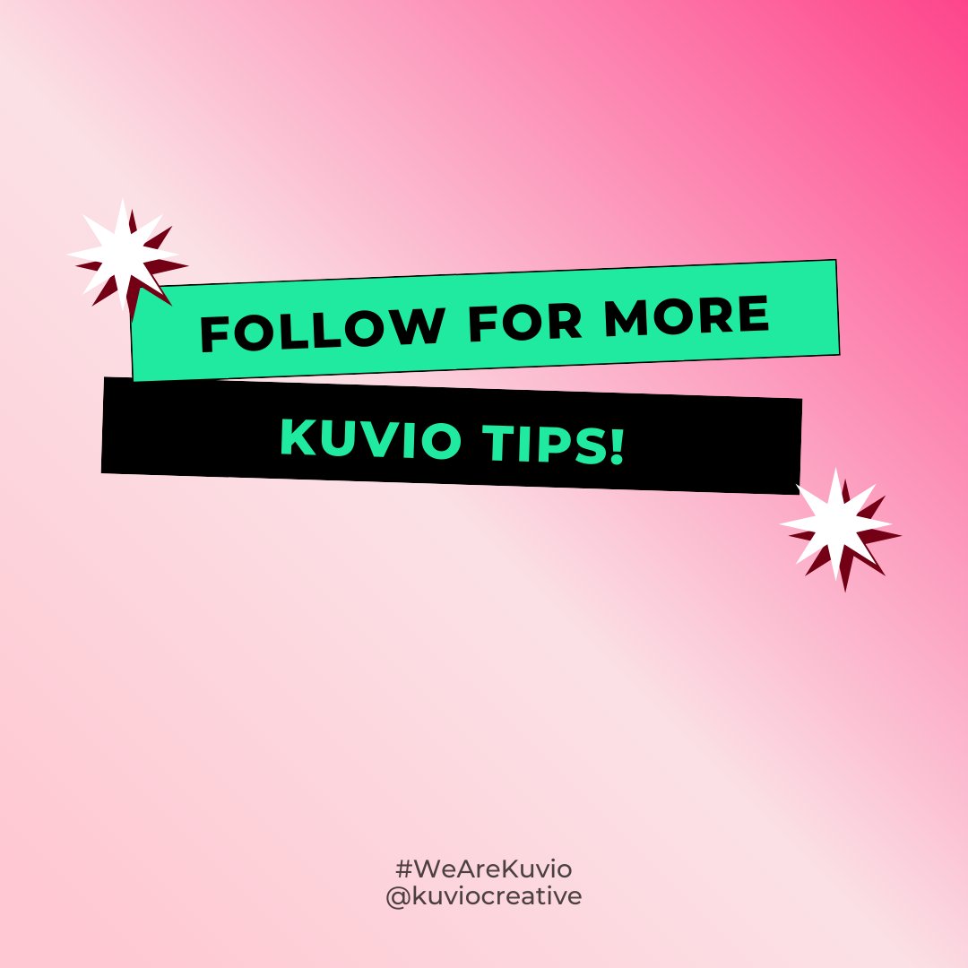 KuvioCreative's tweet photo. #KuvioTip number 4 is about Democratized Decisions. Read more 👇👇👇⬇️⬇️⬇️ #WeAreKuvio https://t.co/I4WumkWal4