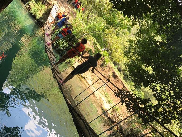 dif_tam's tweet photo. Niñas y niños de la Casa Hogar del #DIFTam disfrutaron de uno de los atractivos turísticos naturales que ofrece #Tamaulipas como la #Bocatoma de #GómezFarías como parte de las actividades recreativas que se realizan en este centro #niñasyniñosfelices #niñeztamaulipeca https://t.co/I2wD2fNuJ2