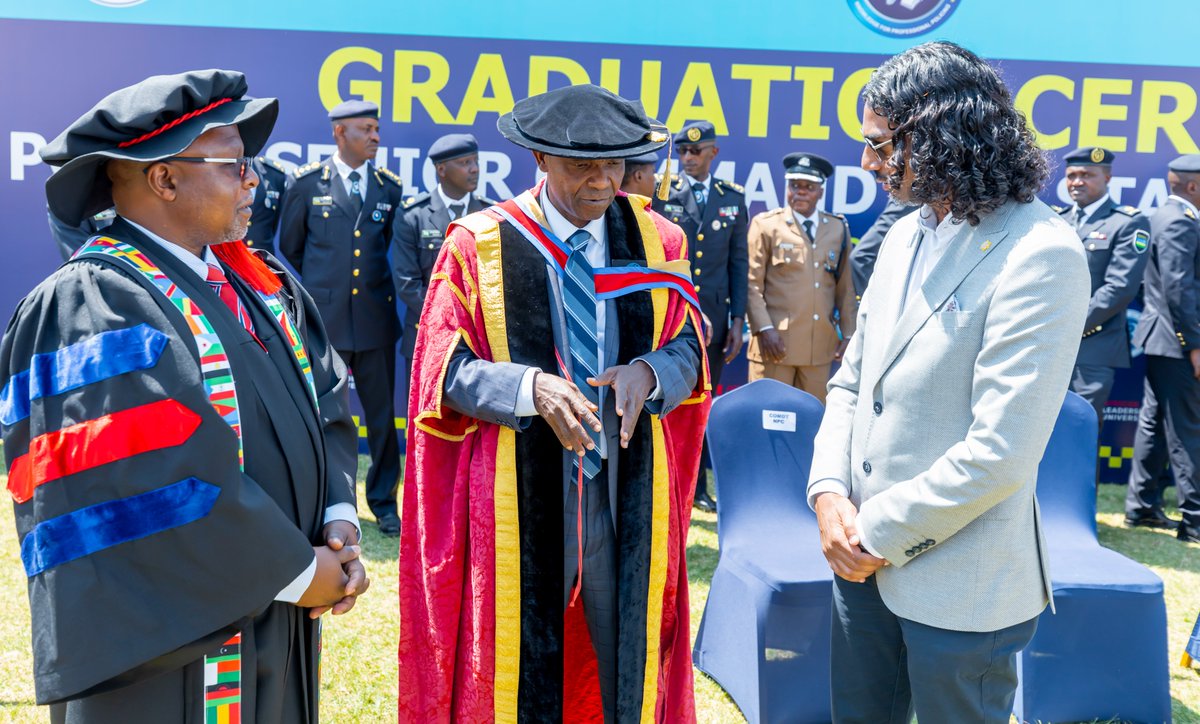 alueducation's tweet photo. In September 2021 we signed an MoU with the @Rwandapolice (RNP) to offer strategic leadership and management training to senior commanders from over 10 African countries. Today we celebrate yet another milestone with the RNP Graduation ceremony.
Congratulations!
#ALUConnect https://t.co/aWyywPRQFR