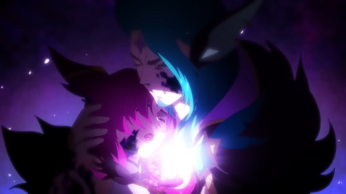 LeMoon888's tweet photo. Eran 2estrellas que se amaban, un día calleron en la corrupcion, una con un odio por otras, pero la otra aun tenia la esperanza en volver a brillar... 
Tal fue su sacrificio que para que volviera a brillar su amada estrella, el tendria que caer en la oscuridad infinita.
@jezzylw https://t.co/NBi9gftuvP