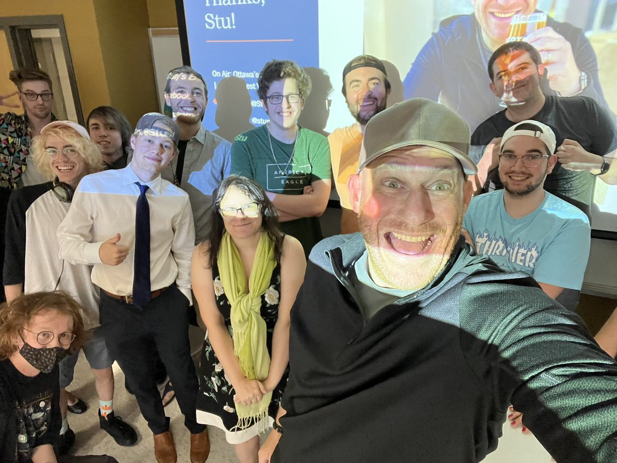 StuntmanStu's tweet photo. @KathThompson @AlgonquinColleg @Move100Ottawa Thanks Kath!!! Great students too https://t.co/OUzMDt1xFh