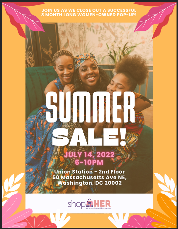 Happening today!  Don't miss out! #shopher #supportsmallbusiness #shoplocal #womenownedbusinesses #indonesiandesign #fashion #batik #bataxbule #DMVfashion