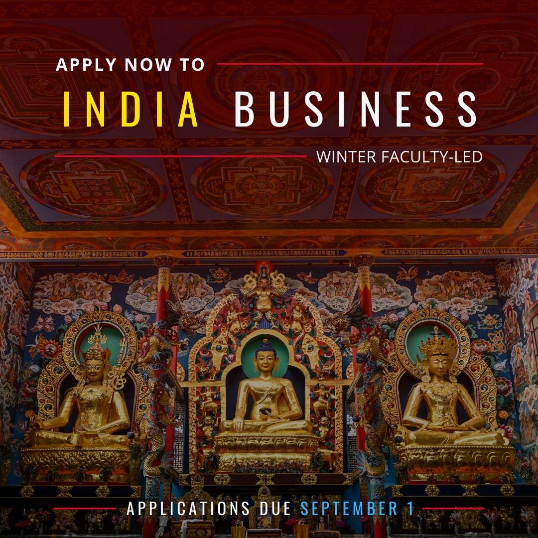 MaysCIBS's tweet photo. Applications are now open for the India Business winter 2023 faculty-led program! Learn more about the program and submit your application by September 1 at https://t.co/oLCIZ7Ds5h.

#maysabroad #goglobalwithmays https://t.co/MmqYrDGsMf