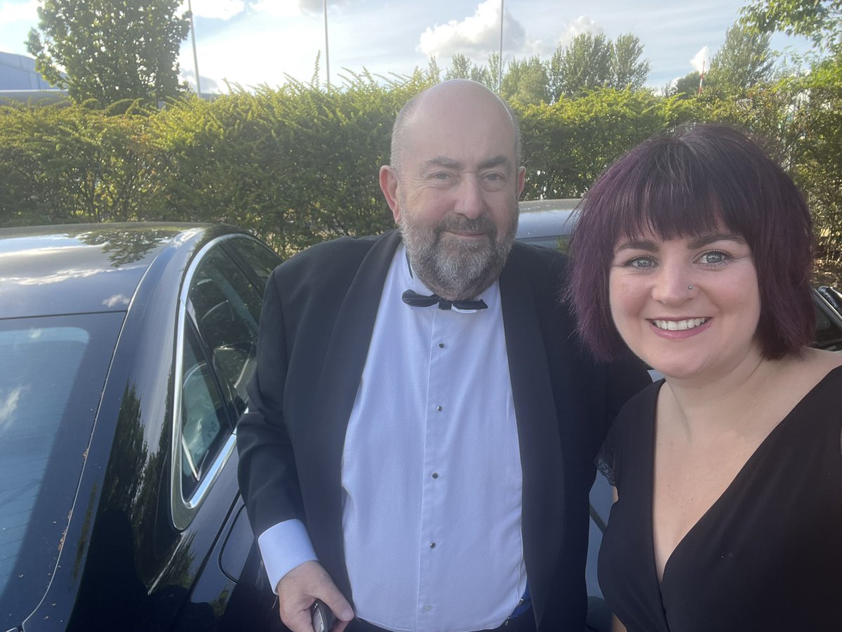 So good to be here with my dad <a href="/KJShanahan/">Kevin John Shanahan</a> for the 2022 #StaffsBizAwards ceremony! 🏆

Proud to represent <a href="/Syn_Sol/">Synectics Solutions</a> as sponsor of Digital Transformation. Good luck to all of the finalists who are here with tonight.