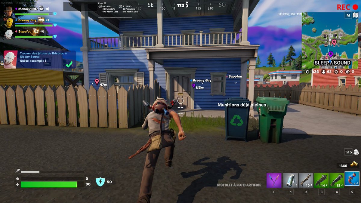 Mahoru87's tweet photo. Déblocage d'un nouveau bras MicMac avec les jetons Bricbroc de Sleepy Sound sur @FortniteFR. 

#Fortnite #quête #quest #micmac #bricbroc #mahoru #smg #déblocage #skin #micmacquest #bricbrocquest #sleepysound #unlock #newskin #gaming #bras #newarm #newstyle https://t.co/FsrT9muS3y