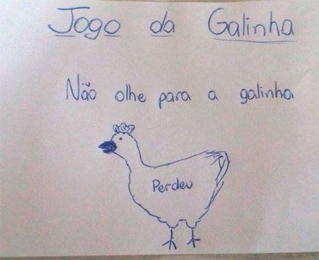 O jogo da galinha