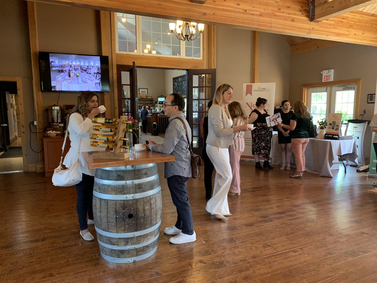 TheNetworkerInc's tweet photo. Markham-Stouffville MEGA Networking is on! Attendees and exhibitors are enjoying an afternoon of #networking https://t.co/TTpXDecaPe