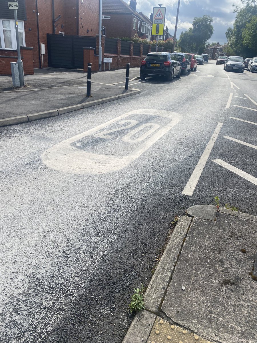 freedom10ltd's tweet photo. @OfficialTfGM are you serious. A job that was meant to be 3 shifts is still ongoing after 3 weeks. Dust. Carnage. Damaged cars. A road that didn’t need doing and now you wanna go over it again !! bee Network broadstone @Eurovia_UK @Promoting_SK @StockportMBC #stockport #joke https://t.co/LD2ddyHFMV