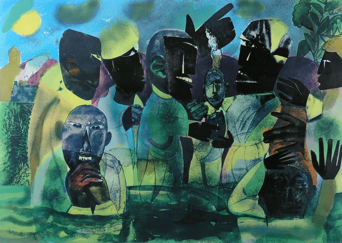ecpgh's tweet photo. .@RomareBearden spent several years in Pittsburgh and graduated from Peabody High School. That had a major impact on his life and work. See C. Prentiss Orr's story on the artist's exhibit @TheFrickPgh Art Museum. https://t.co/lPBnv9ppdj #pittsburghart #art #Pittsburgh @prentiss_c https://t.co/osoXSytdQQ