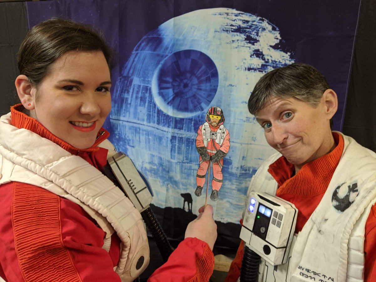 Are you on a quest for epic geek gear? Join Alpha Base at Geek Xtravaganza at Angel of the Winds Event Center on Saturday July 16, 10AM - 5 Pm.

#starwars #cosplay #geekxtravaganza #resistancepilots #rebellegion #costumer #alphabasewa