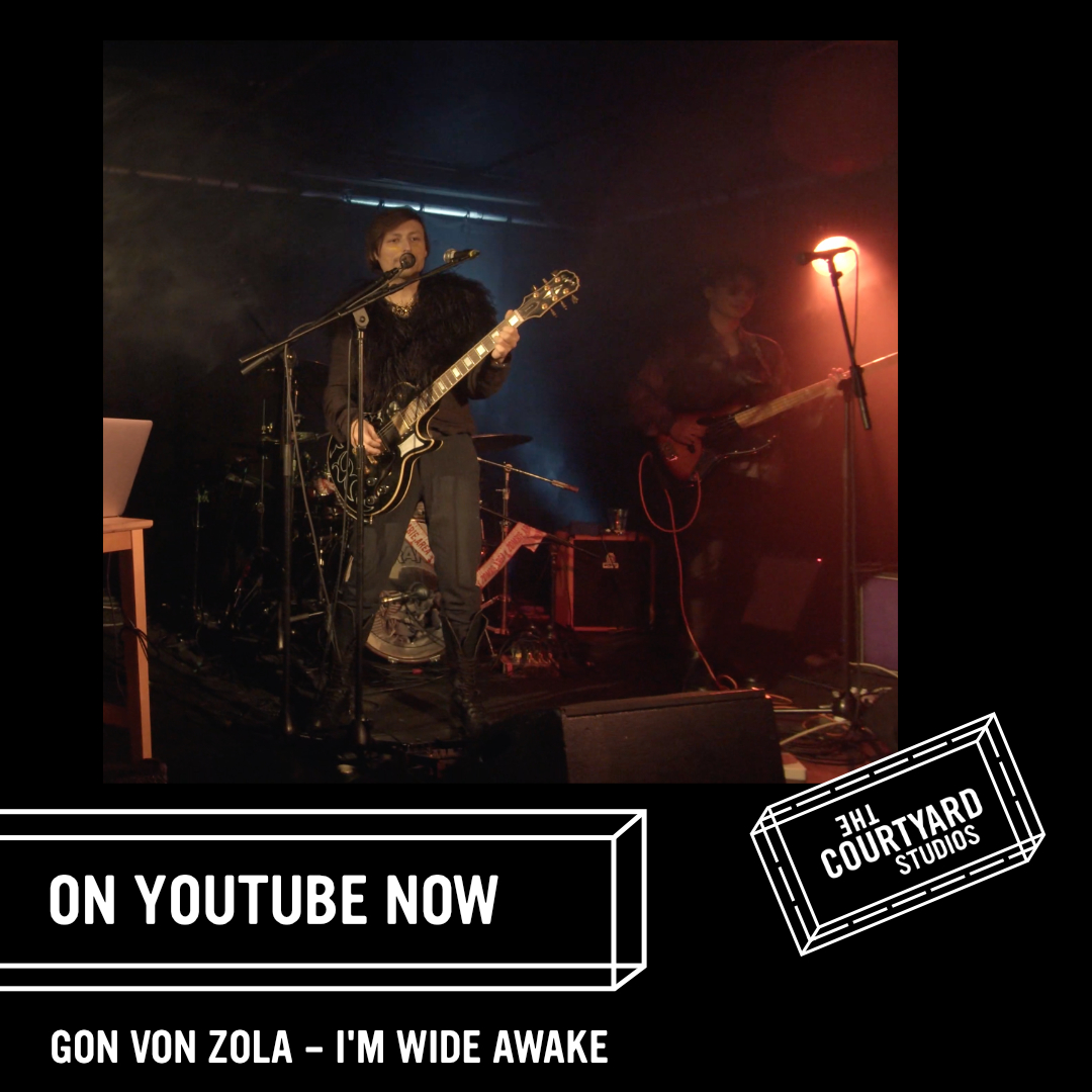 CourtyardHoxton's tweet photo. Gon Von Zola performing "I'm Wide Awake" live at The Courtyard Theatre.
Tune into The Courtyard Studios New Online Creative Channel on YouTube.
https://t.co/nRAefSsV7U
Subscribe for regular releases of new music, shows and interviews.
#gonvonzola #imwideawake https://t.co/iZ945AIVQ6