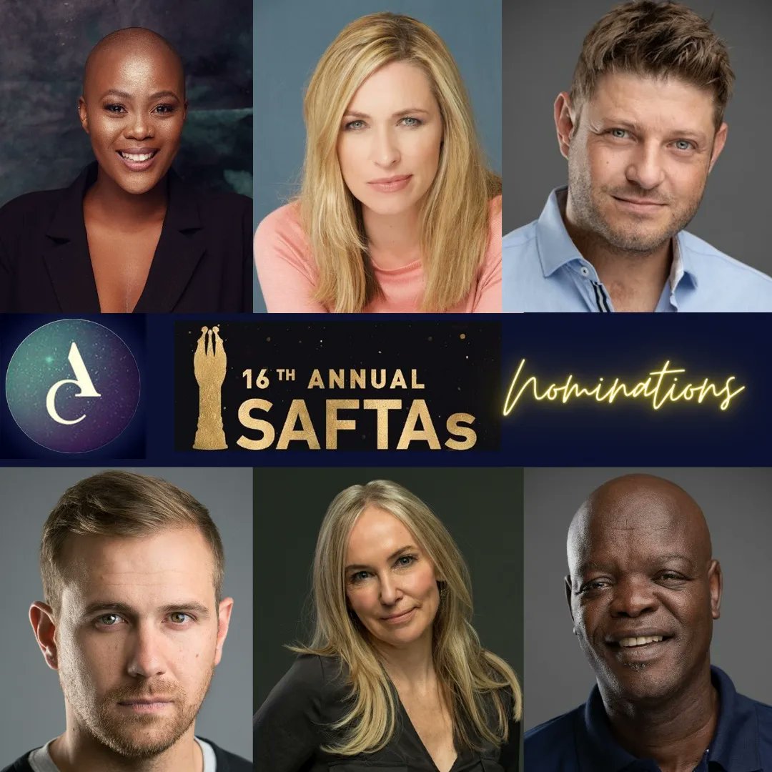 Elliebellie (@elliebellieza) on Twitter photo SAFTA Nominations are in!!!
We are very proud of the wonderfully talented performers on the books of #ArtistConnection that has been nominated for @SAFTAS1 awards this year!
Swipe to see them all!
<a href="/zikhonasodlaka/">Zikhona Sodlaka</a> @maryanneb <a href="/Arnomarais/">Arno Marais</a> <a href="/seputlasebogodi/">seputla sebogodi</a> <a href="/KateSnubby/">Kate Normington</a> @benniefourie SAFTA Nominations are in!!!
We are very proud of the wonderfully talented performers on the books of #ArtistConnection that has been nominated for @SAFTAS1 awards this year!
Swipe to see them all!
<a href="/zikhonasodlaka/">Zikhona Sodlaka</a> @maryanneb <a href="/Arnomarais/">Arno Marais</a> <a href="/seputlasebogodi/">seputla sebogodi</a> <a href="/KateSnubby/">Kate Normington</a> @benniefourie