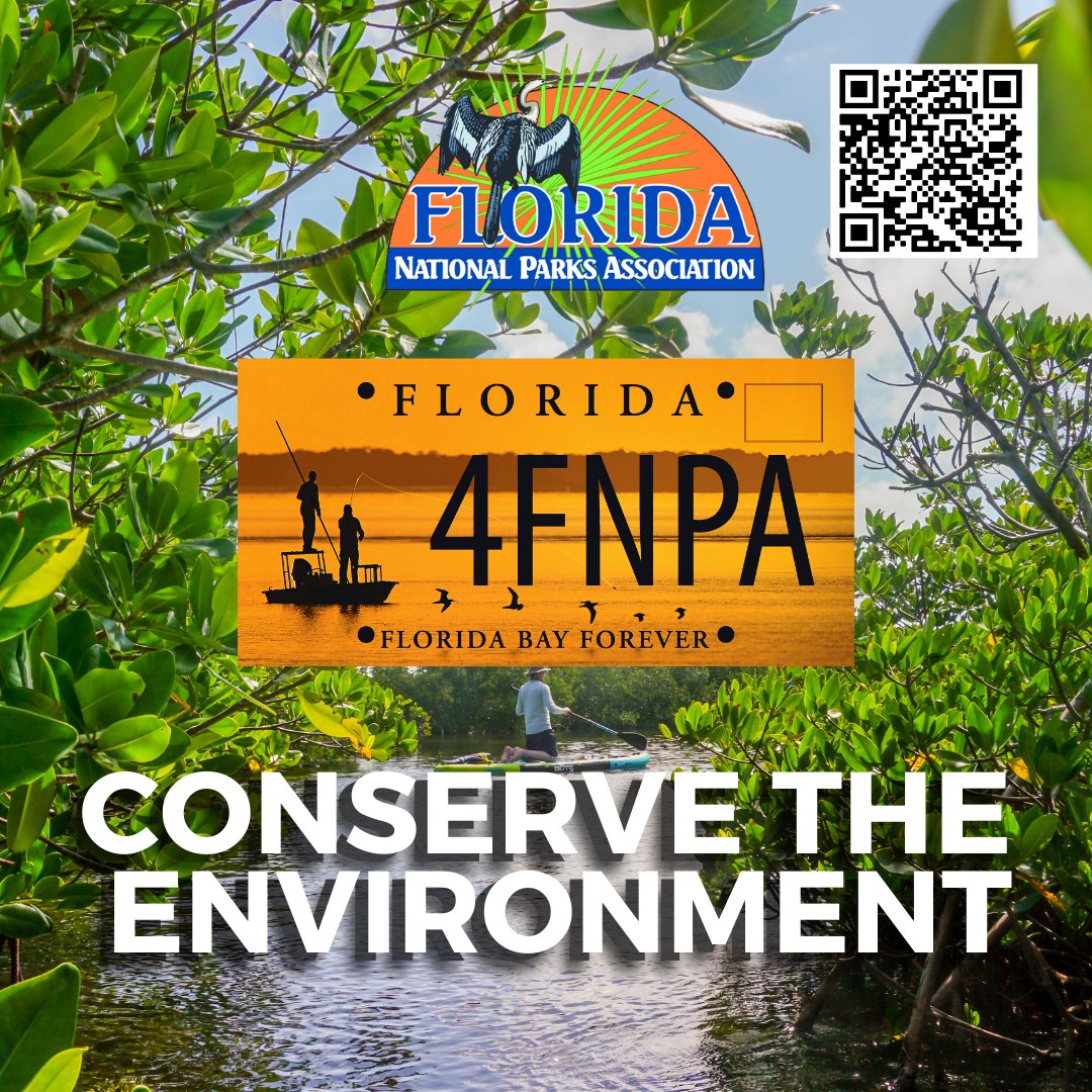 FLNatParksAssoc's tweet photo. #Florida residents if you love the South Florida parks, register for our pre-sale for the Florida Bay Forever Specialty tags! https://t.co/Y32tcytDY0