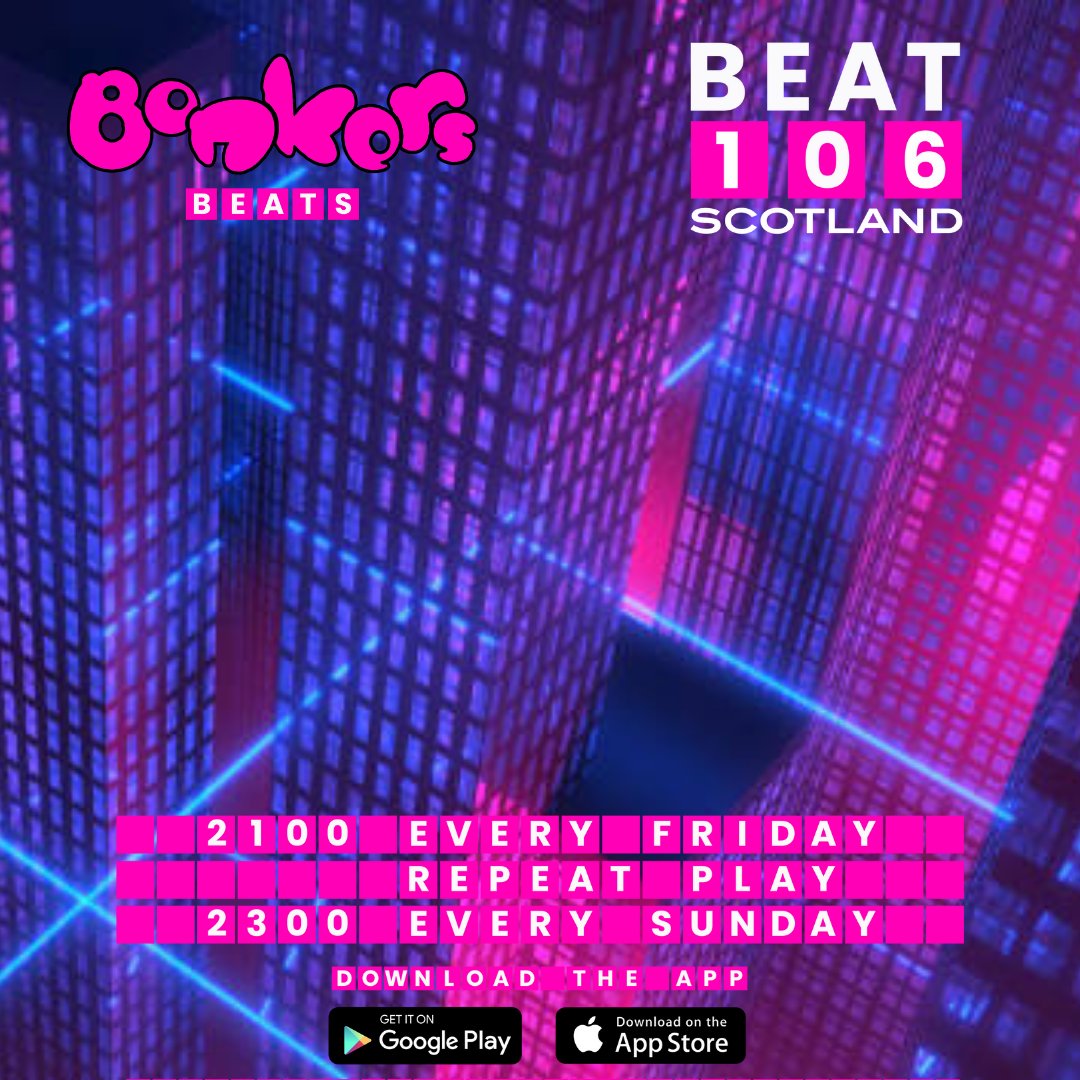 beat106scotland's tweet photo. On this week's #BonkersBeats on @beat106scotland it's @DjScar &amp; @RikkiArkitech

In Kaylene's hour it's a show dedicated to Aaron Jones aka DJ Dangerous who passed away recently... In Rikki Arkitech's show there's an interview with @Stereotype and a guest mix from A.B... https://t.co/iFuJnybb07