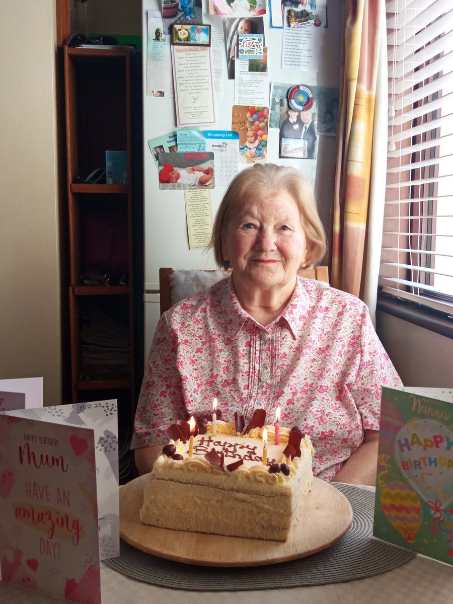 wexfordhoney's tweet photo. Our Queen was 86 yesterday. She is a remarkable woman having come through some major health issues without ever complaining. #lovemyMum #bestMumever
#sweetcornlover 
@JuneFardey @philipnolan1 https://t.co/vmICQeHnib