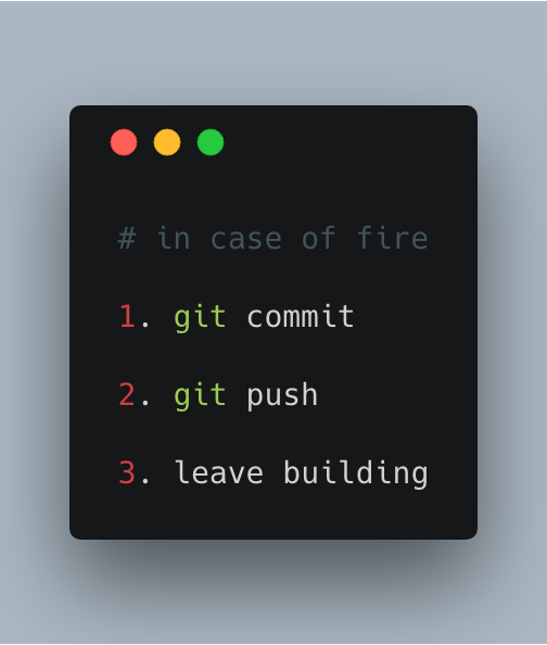csaba_kissi's tweet photo. In case of fire... https://t.co/tXwONC4Loz