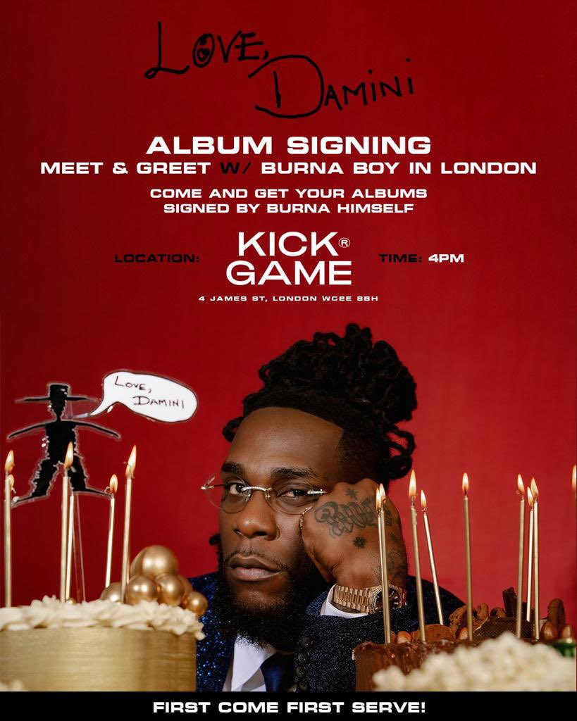 Burna Boy on Twitter: