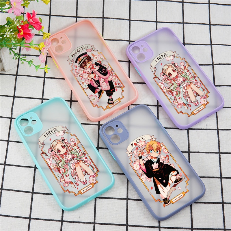 #love Toilet Bound Hanako Kun TPU Case for iPhone 11 12 Mini Pro X XS XR Max 7 8 6 6S Plus SE 2020 Japan Cartoon Animation Back Cover episson.com/product/toilet…