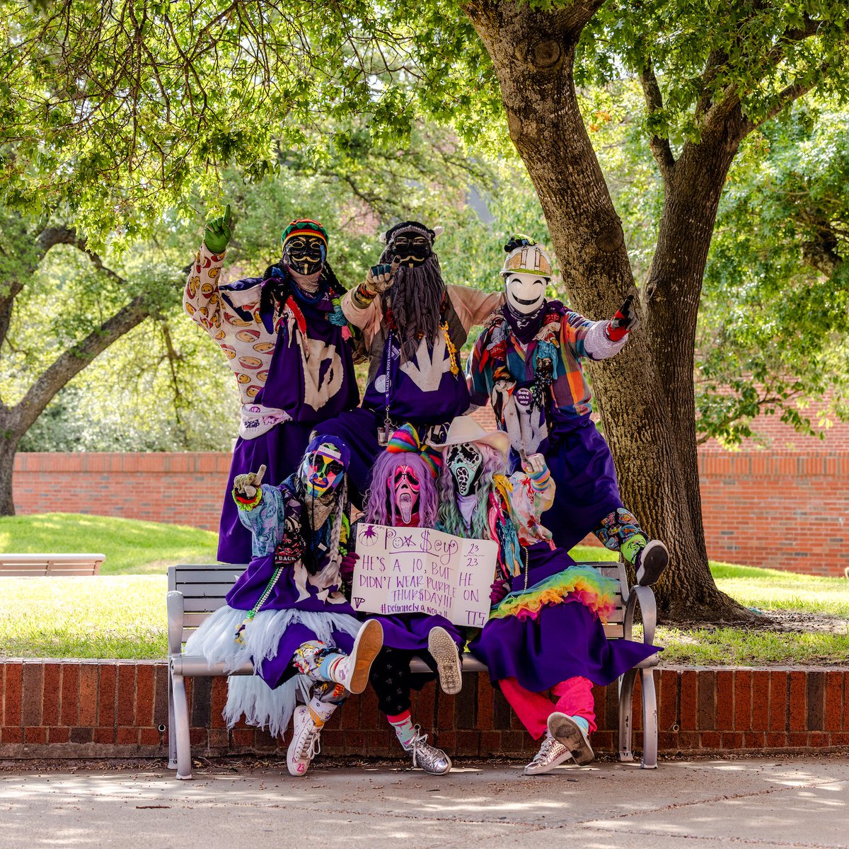 Poo Say: He's a 10 but didn't wear purple on Thursday... 

Definitely a -2.