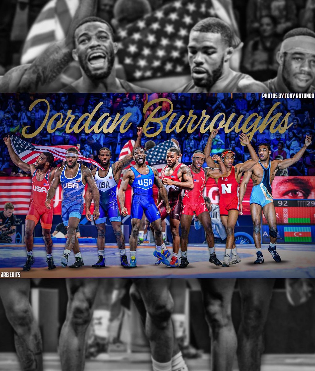 Jordan Burroughs Over the Years 
🤼‍♂️: <a href="/alliseeisgold/">Jordan Burroughs</a> 
📸: <a href="/Tony_Rotundo/">Tony Rotundo</a> 
Original Post: instagram.com/p/CgALufkOptK/…