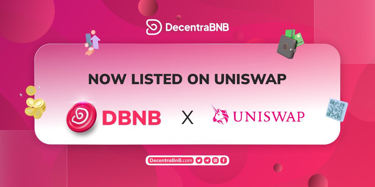 #Shill COMPETITION!

#ETH #Giveaway 💰

TO ENTER:
1. Post #Bullish tweets using #Decentrabnb (attach graphic of Buy Comp)  
2. #Retweet this tweet

2 WINNERS 🏆 RANDOMLY selected
Each receive .1 in $ETH

$Dbnb is on uniswap right now: 

0x833850be8858722cfc5e5e75f2fe6275e055d888