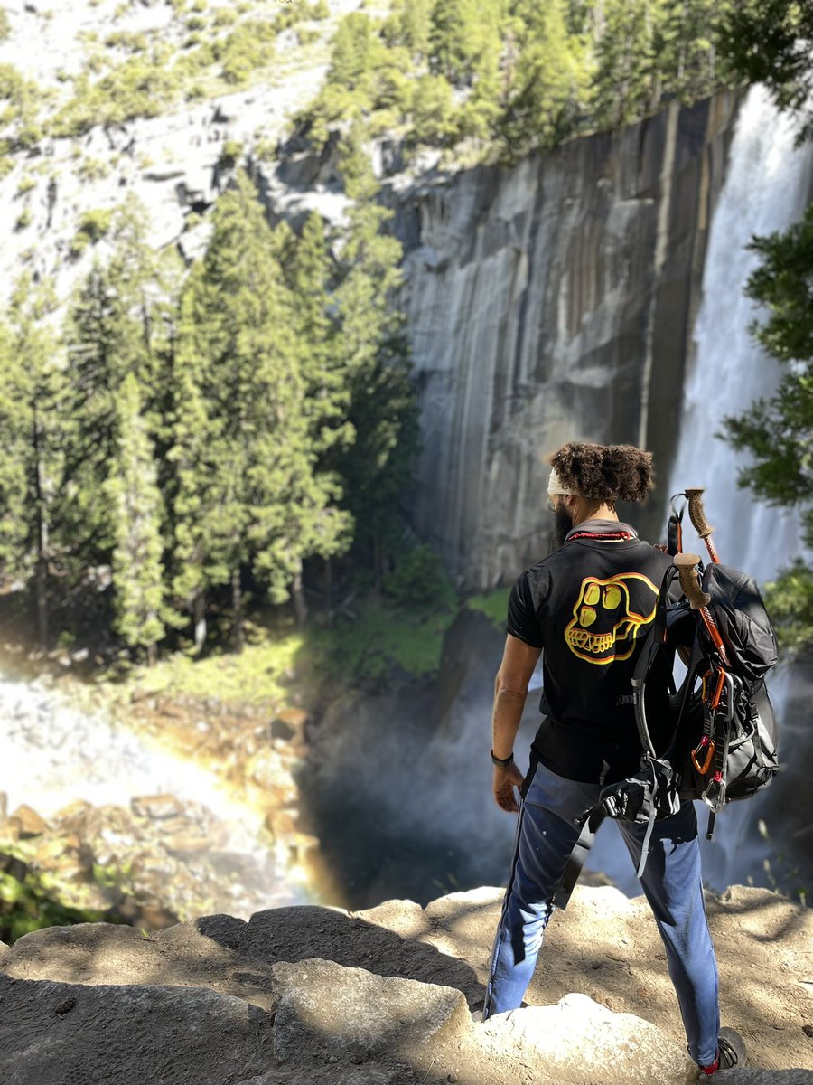 punk1376's tweet photo. Bored at Vernal Falls 💦💦💦 @BoredApeYC https://t.co/AOSl8iqg4P