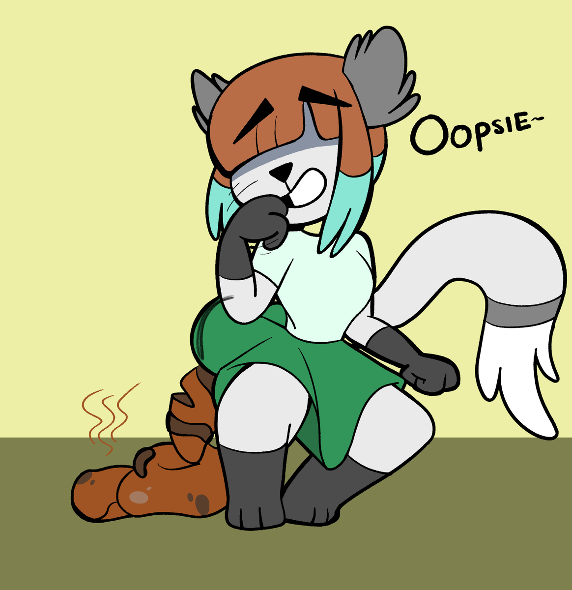 RoboKink's tweet photo. A commission for @ButtStimky of their gal~ With a poot and a poo version uwu
#fartfetish #fartart #furryfart #furryscat #scatart https://t.co/0pMUwDlI6i