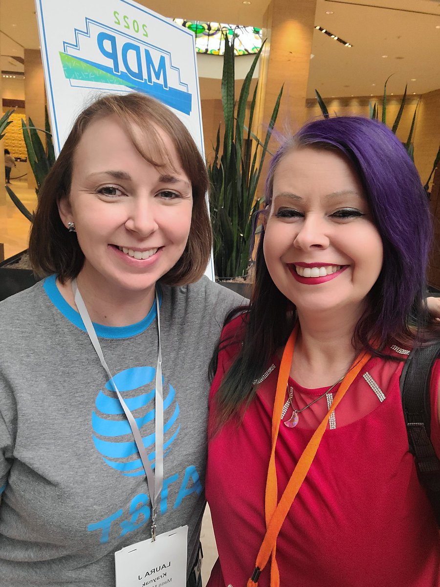 #mdplife2022 BEST EXPERIENCE EVER!!! I can't wait to put everything I learned to use! AT&amp;T, watch out! I am coming!!