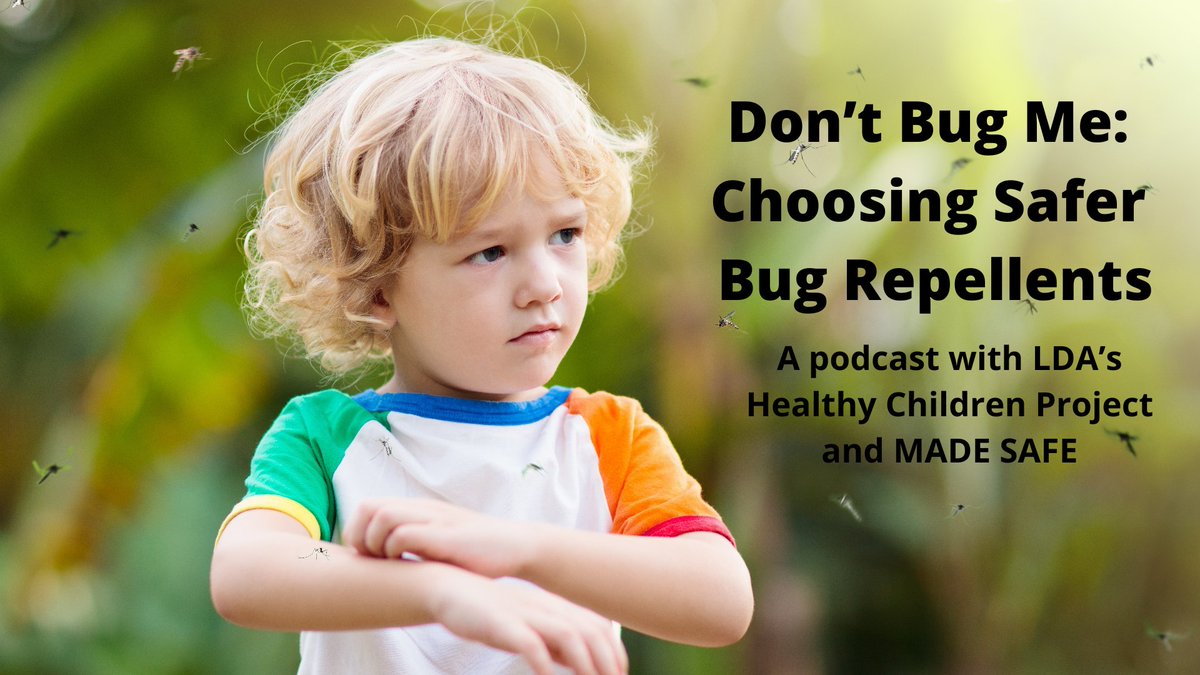 Healthy Children Project (@ldahealthychild) on Twitter photo It’s summer time and the bugs are out! Listen on Apple Podcasts, Spotify, or at: bit.ly/3vbNRxB & check out our webpage bit.ly/HCP-DontBugMe for more tips. Big thanks to <a href="/madesafehq/">MADE SAFE®</a> who shared their expertise and tips. It’s summer time and the bugs are out! Listen on Apple Podcasts, Spotify, or at: bit.ly/3vbNRxB & check out our webpage bit.ly/HCP-DontBugMe for more tips. Big thanks to <a href="/madesafehq/">MADE SAFE®</a> who shared their expertise and tips.