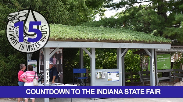 pathway2water's tweet photo. Help us countdown to the 2022 Indiana State Fair!

Plants in the sky?  You aren’t dreaming – you just hit your first stop on your tour of Pathway to Water Quality.  Pathway’s green roof is a great example of what buildings can do to help protect water quality in a city landscape. https://t.co/gVyoAf9ogN