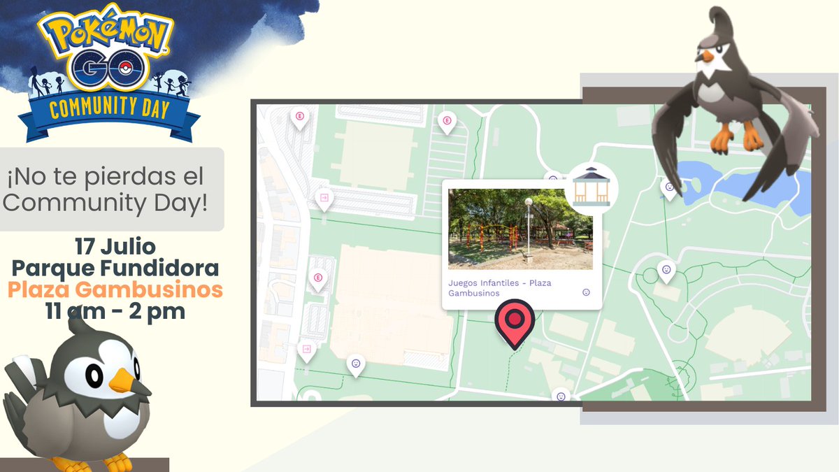 Nekusagi7's tweet photo. ¡Amigos! Nos vemos en el CD de Starly 😄
Las comunidades estarán presentes con actividades para todos, no olviden su bloqueador 🙌
📆17 de julio
⏰11 am - 2pm
📍Parque Fundidora - Plaza Gambusinos (Área con kiosko y juegos para niños) https://t.co/N1ikRA7Hfj