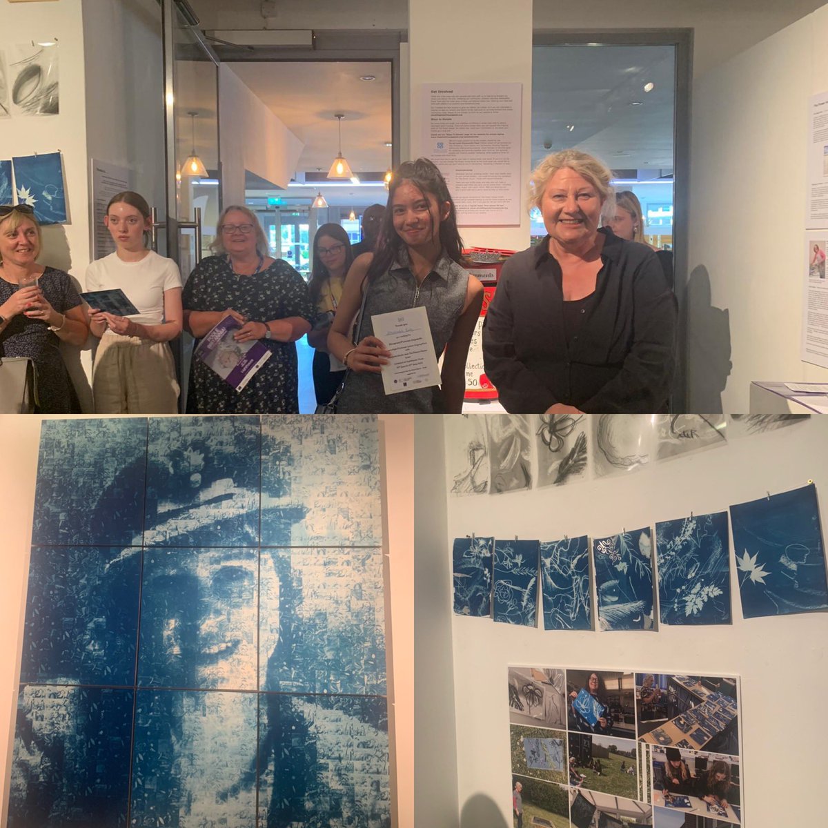 Fabulous evening celebrating our art students involvement in the Lighthouse Platinum Queens Jubilee project #EducationWithCharacter <a href="/TCAPoole/">The Cornerstone Academy Poole</a> <a href="/NPitmanRE/">N Pitman</a>