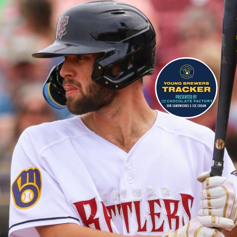 FanDuelSN_WI's tweet photo. Outfielder @tristandpeters led Milwaukee prospects last week with 8 RBI, going 9-for-23 (.391) with a double, two triples and a homer.

More on Peters and other prospects in this week's Young #Brewers Tracker presented by The Chocolate Factory. 👀🔥