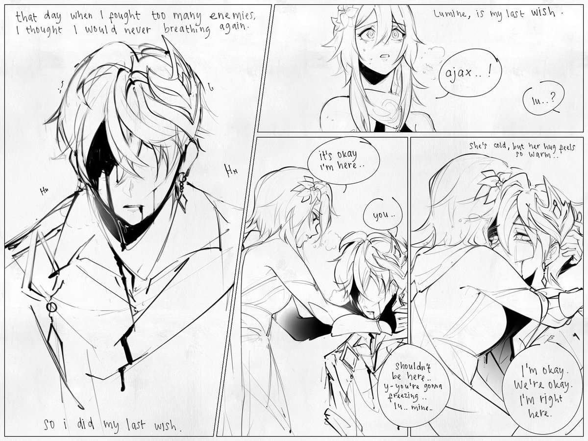 another angst self feed again bcs I draw too much fluff lately (◞‿◟) #chilumi 